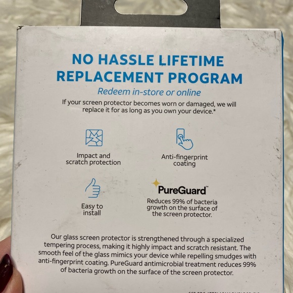 New Tempered Glass Screen Protection iPhone 6.7 Pro - Picture 4 of 5